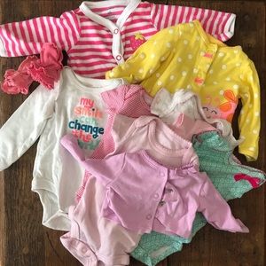 Newborn Baby Girl Lot
